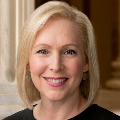 New York senator Kirsten Gillibrand