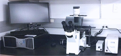 Olympus IX51 Inverted Fluorescence Microscope